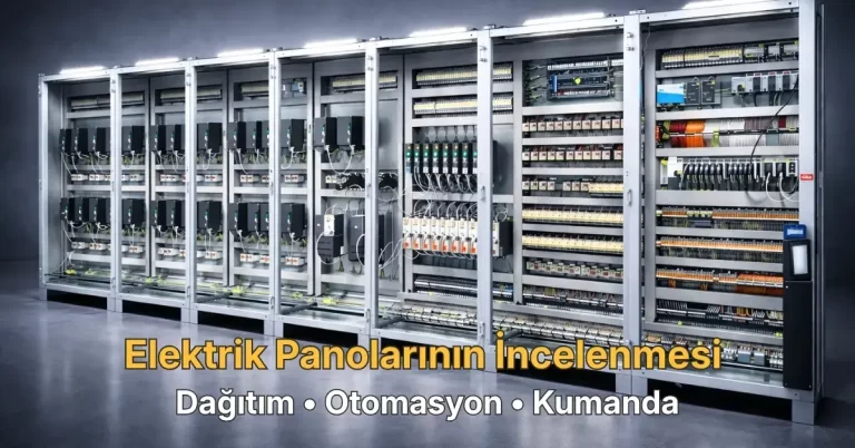 Elektrik Panolarının Analizi ve İncelenmesi (Dağıtım, Otomasyon, Kumanda)