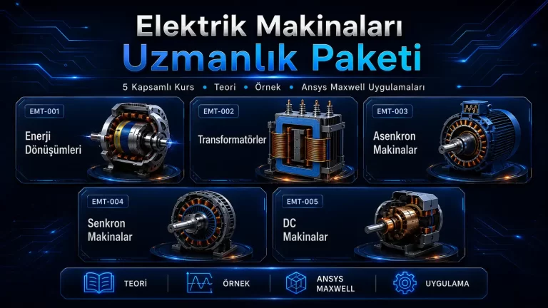 Elektrik Makinaları Uzmanlık Paketi!