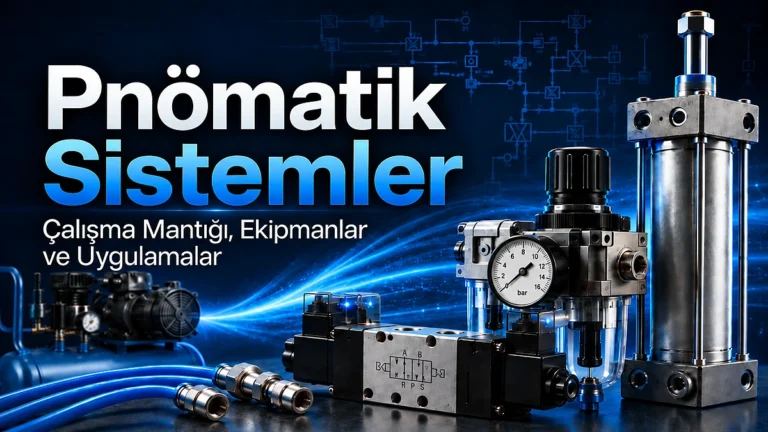 Pnömatik Sistemler: Temel Prensipler, Ekipmanlar ve Uygulamalar